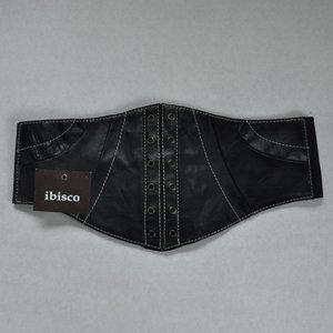 Ibisco Wide Leather Women Belt